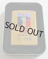 画像: ★モービル石油！ Mobil １ オイル缶 １９９９年 Solid Brass Zippo！新品