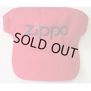 画像: ☆非売品！米国ZIPPO社　レッド　赤　CAP（帽子）！新品