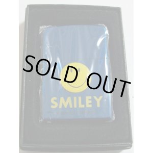 画像: ☆いつも・・ニコニコ！スマイリー ＳＭＩＬＥＹ ブルーチタン ２００２年 ZIPPO！新品