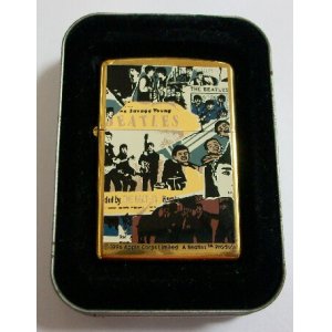 画像: ☆THE BEATLES！若き日の・・ビートルズ １９９７年 Solid Brass Zippo！新品