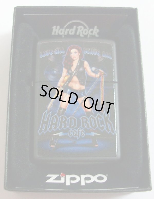 画像1: ★ハードロックカフェUSA！HRC ２０１０ 限定 SEXY ROCK GIRL ZIPPO！新品