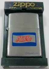 画像: ペプシ・コーラ！１９４０年〜 ロゴマーク　PEPSI-COLA ２００１年 ZIPPO！新品