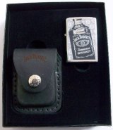 画像: ☆豪華セット！ジャック・ダニエル  ２０１１年 ZIPPO &  JDブラック革ライターケース！新品