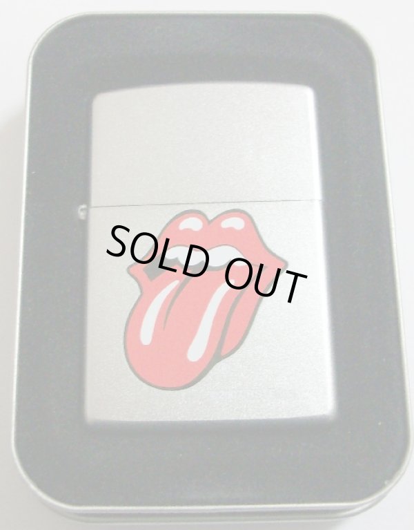 画像1: ☆ローリング・ストーンズ！ROLLING STONES ２００７年 サテン ZIPPO！新品