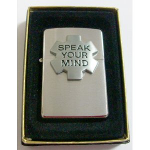 画像: ☆マールボロ！Marlboro SPEAK YOUR MIND ２００４年 USA ＺIPPO！新品