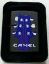 画像: ☆キャメル！CAMEL １９９６年 ギター柄 両面デザイン BLACK ZIPPO！未使用品