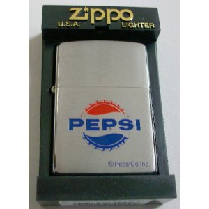 画像: ペプシ・コーラ！１９６２年〜 ロゴマーク　PEPSI-COLA ２００２年 ZIPPO！新品