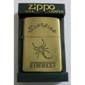 画像: ★PIRELLI！ピレリタイヤ Scorpion 真鍮古美 ２００２年１１月  ZIPPO！新品