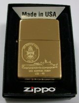 画像: ★米海軍！USS HARPERS FERRY LSD-49 ２００９年 真鍮ケース SB ZIPPO！新品