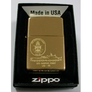 画像: ★米海軍！USS HARPERS FERRY LSD-49 ２００９年 真鍮ケース SB ZIPPO！新品