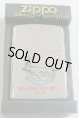 画像: ★米海軍！ＵＳＳ　ＧＥＯＲＧＥ　ＷＡＳＨＩＮＧＴＯＮ　ＣＶＮ－７３　２００１年　ＺＩＰＰＯ！新品