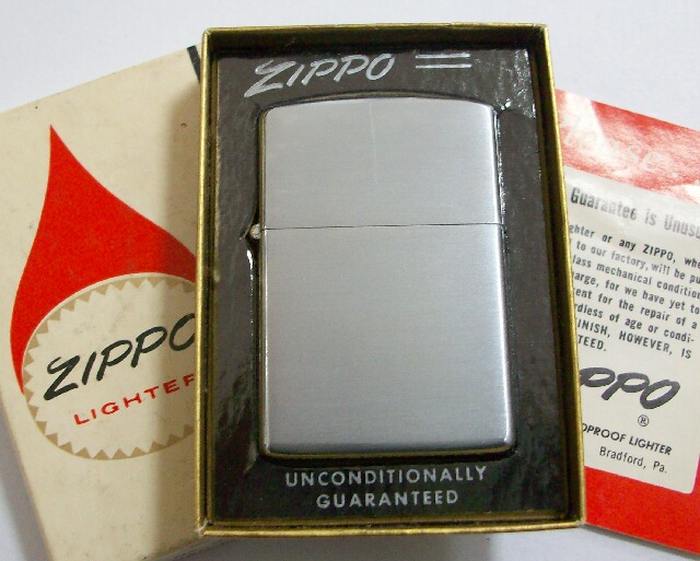 画像: １９６６年 VINTAGE ＃２００ プレーン 無地 新品未使用 ZIPPO！