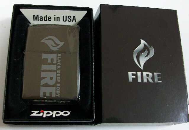 画像: ★黒の・・FIRE！キリン ファィア ブラック GET the FIRE II  ZIPPO！新品