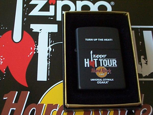 画像: ☆ハードロックカフェＵＣＷ大阪！ZIPPO HOT TOUR 限定１００個 ２００４年 ZIPPO！新品　