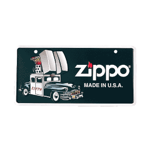 画像: ☆ZIPPO METAL PLATE！ジッポーカー ZippoCar プレート看板！新品