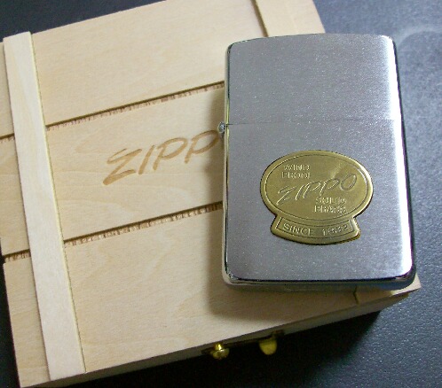 画像1: ☆１９８６年１１月 VINTAGE ＃２００ 新品！真鍮メタル 木箱 ZIPPO！その２