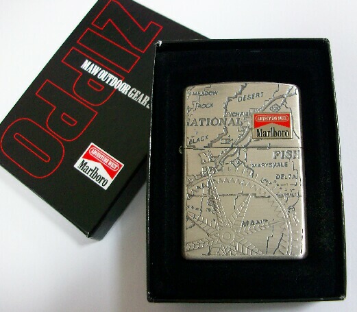 ☆Marlboro！マールボロ MAW OUTDOOR GEAR ２００１年 ZIPPO！新品 