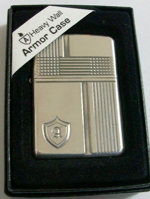 画像: ☆人気の・・アーマー！深彫り Armor 銀加工２００５年 ZIPPO！新品G