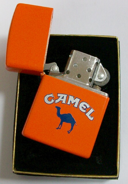 ☆キャメル！CAMEL ORANGE １９９２年４月 全面オレンジ ZIPPO！未使用