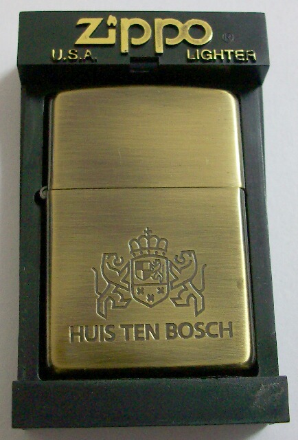 長崎 ハウステンボス！ＨＵＩＳ ＴＥＮ ＢＯＳＣＨ １９９５年 ZIPPO！新品 - ジッポーパーク Zippopark