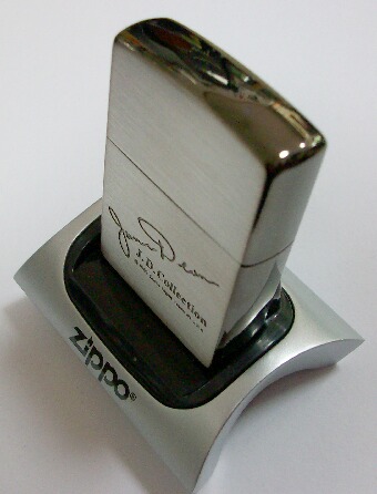 画像: ☆ジェームス・ディーン！１９９８年５月 JAMES DEAN サイン  銀黒コンビ ZIPPO！新品