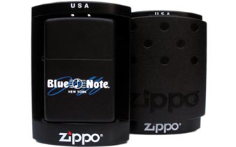 画像: ブルーノート！JAZZの殿堂 Blue Note NewYork本店 ２００８年 ブラック ロゴ ZIPPO！新品