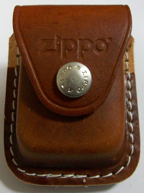 画像: ☆米国ジッポー社 革製 ZIPPOライター用ケース 茶 ループタイプ！新品