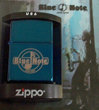 画像: ブルーノート！Blue Note NewYork 二ューヨーク本店  ２００８年 ブルー ZIPPO！新品