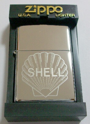 画像: ＳＨＥＬＬ！シェル石油 ロイヤル・ダッチシェル 貝マーク ２０００年 ZIPPO！新品