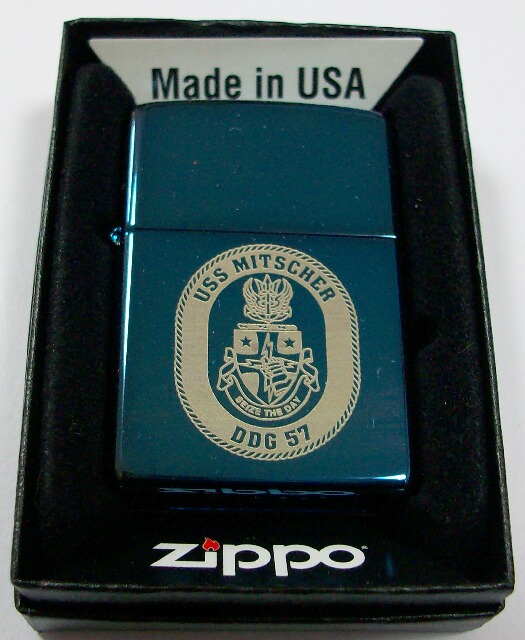 画像: ★米海軍！USS MITSCHER DDG-57 ２００９年 ブルー ZIPPO！新品