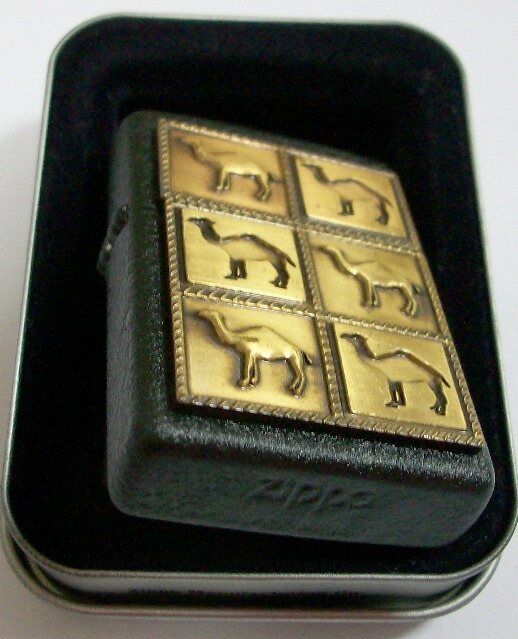 画像: ★キャメル！CAMEL １９９０年代 ６Camel  ブラッククラックル ZIPPO！新品