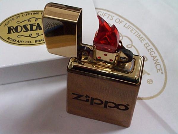 画像: ☆卓上ジッポー！限定１００台！ROSEART 米国ローズアート社 Wood Table Zippo！新品