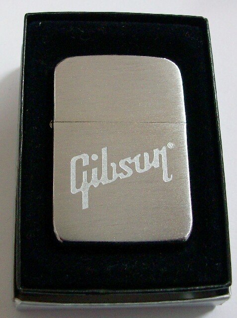374【未使用】ギブソン ノベルティ Gibson Zippo  ジッポー