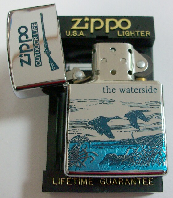 画像: ★ ZIPPO OUTDOOR LIFE！１９９６年８月 THE WATER SIDE ZIPPO！新品Ａ