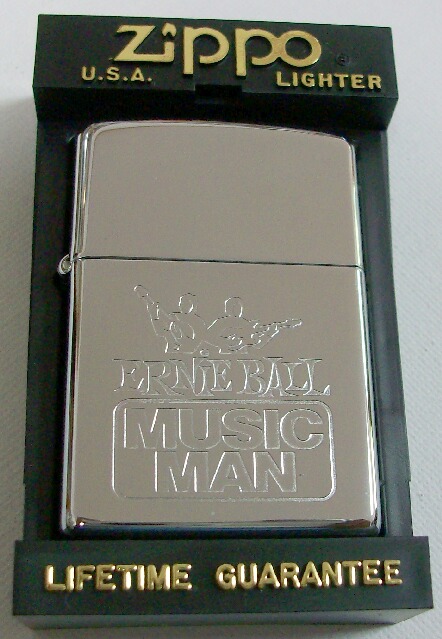 ☆MUSIC MAN USA！１９９６年 ミュージックマン ZIPPO！新品 - ジッポーパーク Zippopark