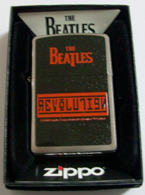 ☆THE BEATLES！ビートルズ！２０１１年 REVOLUTION USA ZIPPO！新品