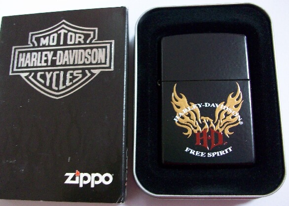 画像: ☆HARLEY-DAVIDSON！本場 ＵＳＡ BLACK ＺＩＰＰＯ！新品Ｇ