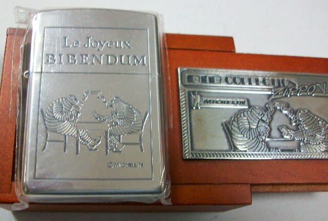 画像: ☆MICHELIN！ミシュラン・タイヤ BIB １９９９年 限定ZIPPO！新品