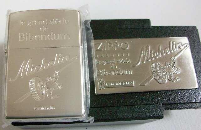 画像: ☆MICHELIN！ミシュラン・タイヤ BIB ２００１年 限定ZIPPO！新品