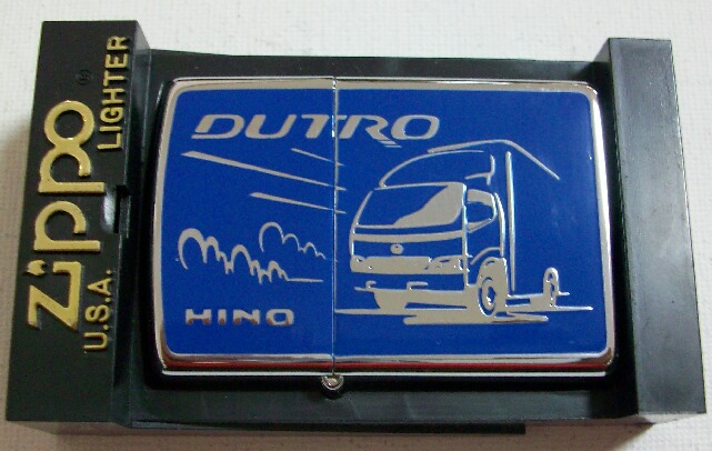 画像: HINO！DUTRO トラック 日野自動車 ノベルティ １９９９年 ZIPPO！新品