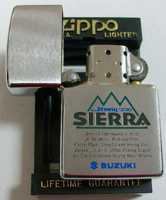 SUZUKI！スズキ ジムニー１３００ SIERRA １９９８年 ZIPPO！新品 - ジッポーパーク Zippopark