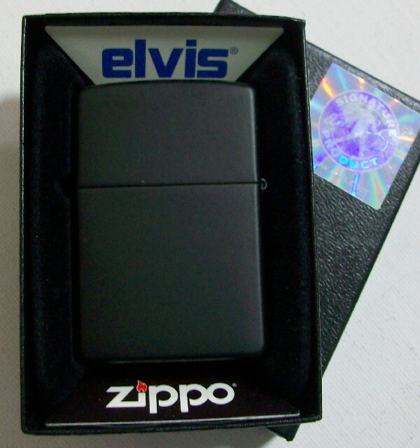 画像: ☆ＥＬＶＩＳ ＰＲＥＳＬＥＹ！エルヴィス 生誕７５周年記念 ２０１０年 ZIPPO！新品