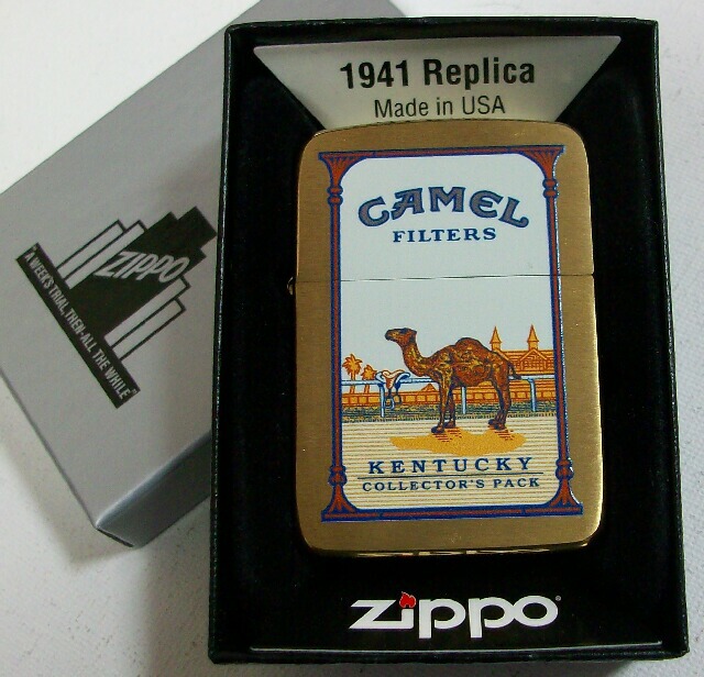 画像: ☆CAMEL！キャメル １９４１　ソリッドブラス　両面デザイン  ２０１０年 ZIPPO！新品 