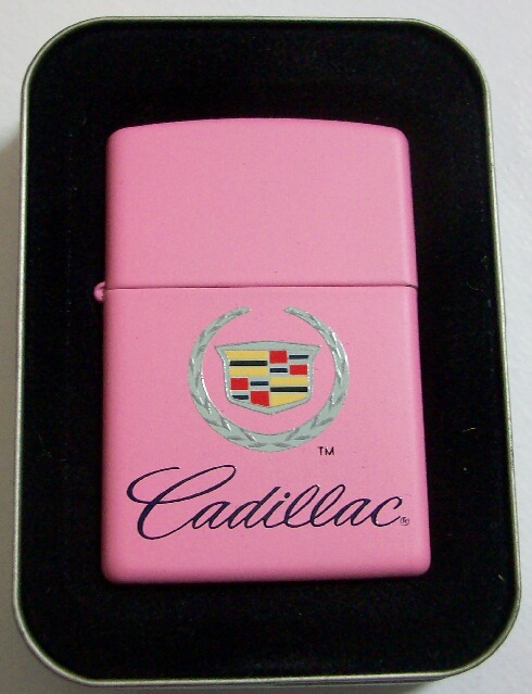 画像: GM キャディラック CADILLAC！２００７年 ピンク USA ZIPPO！新品