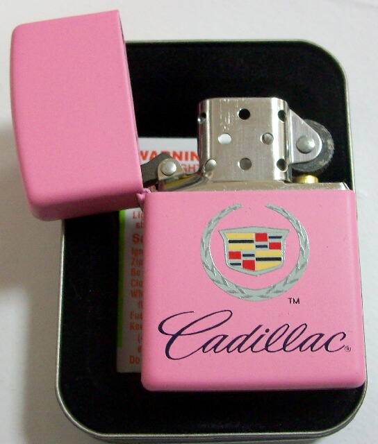 画像: GM キャディラック CADILLAC！２００７年 ピンク USA ZIPPO！新品