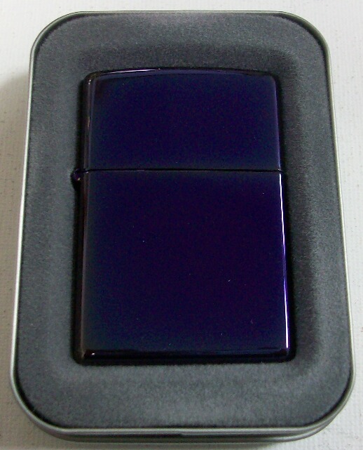 ☆廃番カラー！MOOD INDIGO インディゴ・ブルー ２００３年 ZIPPO 