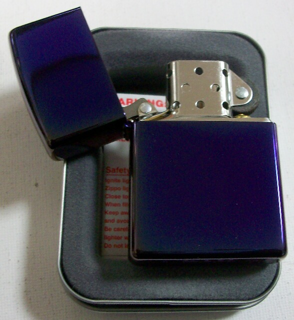 画像: ★廃番カラー！MOOD INDIGO インディゴ・ブルー ２００３年 ZIPPO！新品