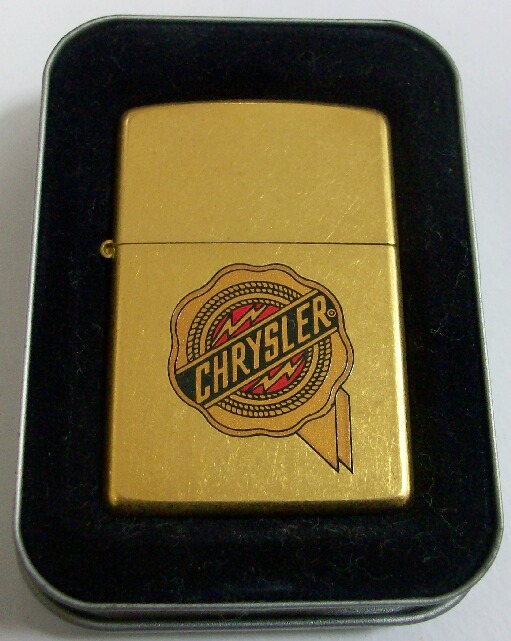 画像: クライスラー！ＣＨＲＹＳＬＥＲ ２００４年 ＵＳＡ ゴールドダスト ＺＩＰＰＯ！新品