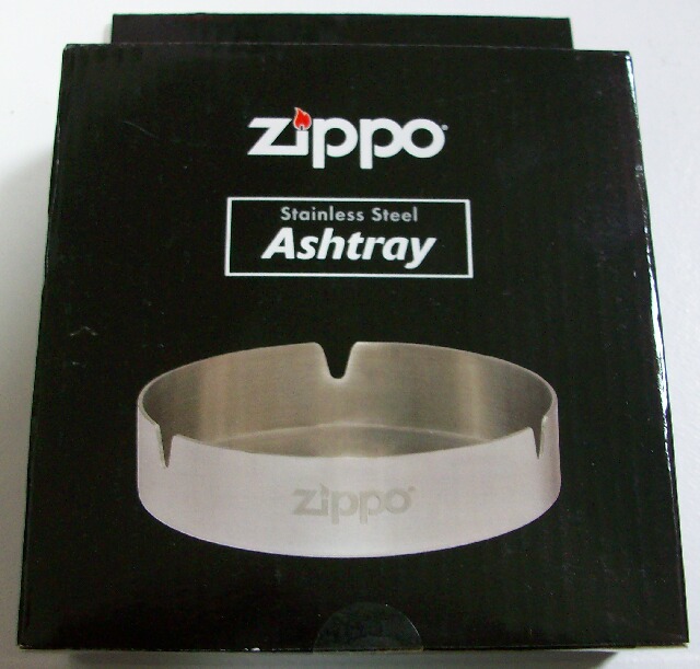 画像: ☆ZIPPO社 Stainless Steel Ashtray！純ステンレス製 丸型 灰皿！新品