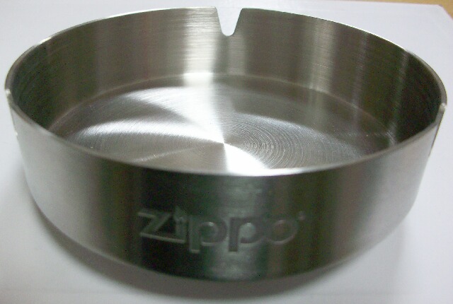 画像: ☆ZIPPO社 Stainless Steel Ashtray！純ステンレス製 丸型 灰皿！新品